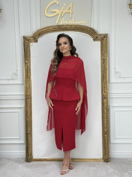 Rochie Rinella Red [8]