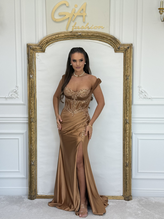 Rochie Rinissa Brown [5]