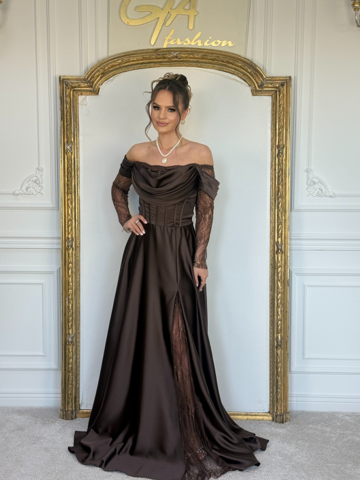 Rochie Rissa Brown [2]