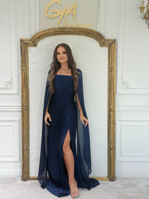 Rochie Rissena Blue [6]