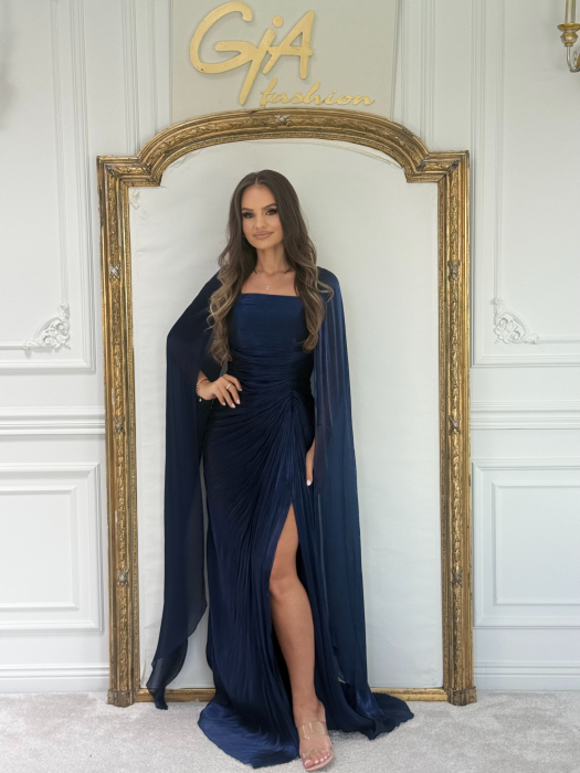 Rochie Rissena Blue [4]
