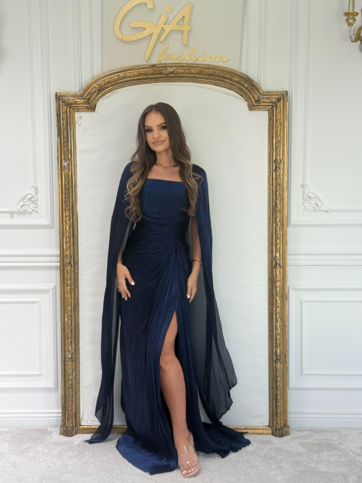 Rochie Rissena Blue [3]
