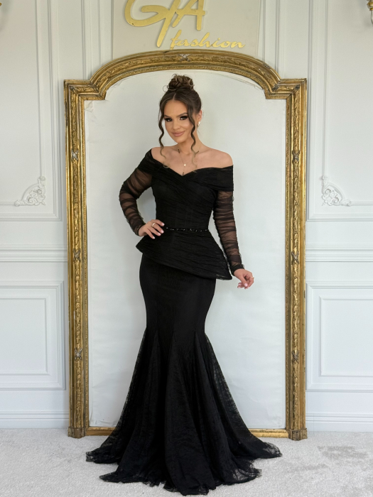 Rochie Risset Black [7]