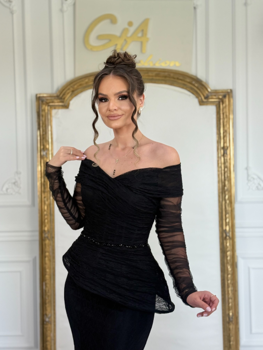 Rochie Risset Black [2]