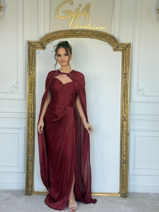 Rochie Rissia Bordo [6]