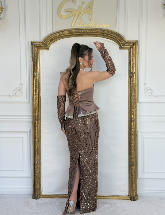 Rochie Rissia Brown [9]