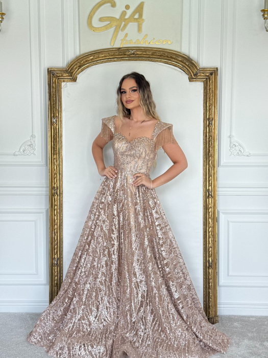 Rochie Rissilly SILVER PINK [4]