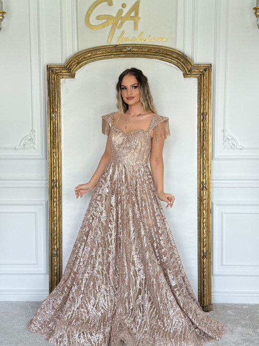 Rochie Rissilly SILVER PINK [3]