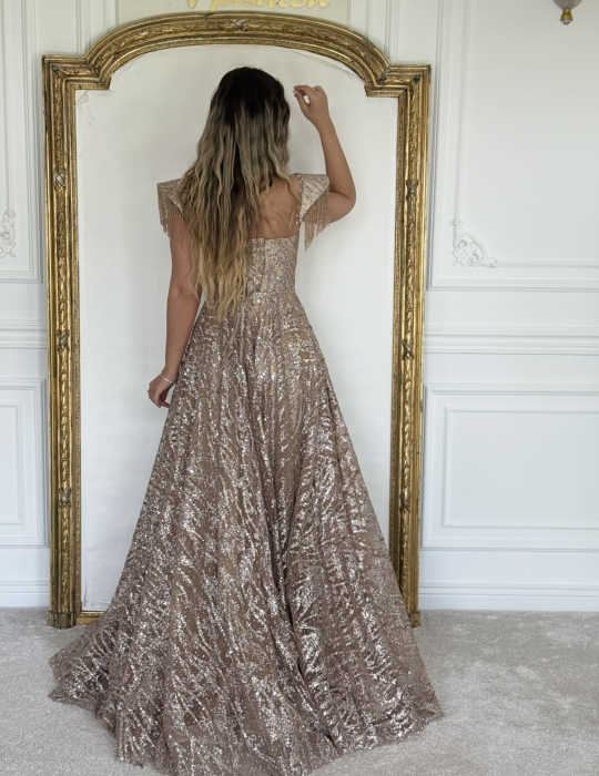 Rochie Rissilly SILVER PINK [6]