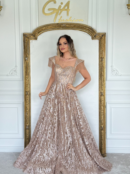 Rochie Rissilly SILVER PINK [1]