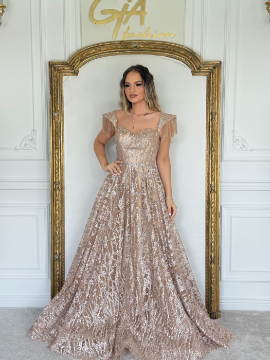 Rochie Rissilly SILVER PINK [5]