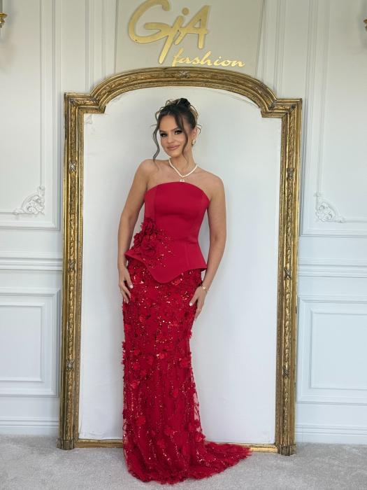 Rochie Rissra Red [7]