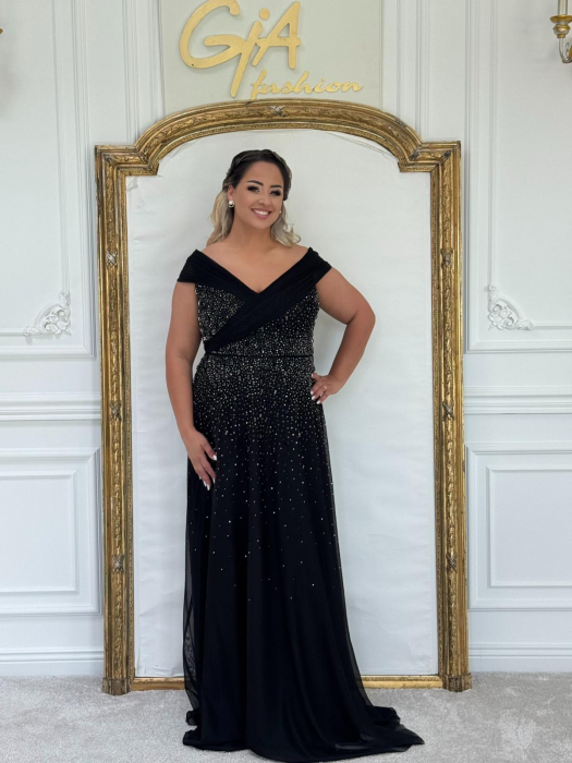 Rochie Rissy Black [3]
