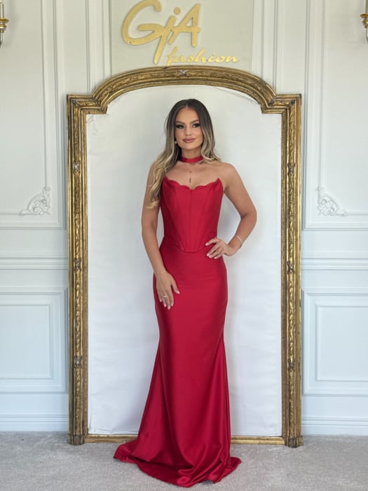 Rochie Scarlett Red [5]