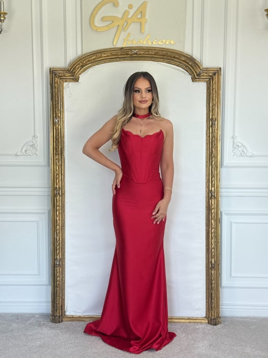Rochie Scarlett Red [6]