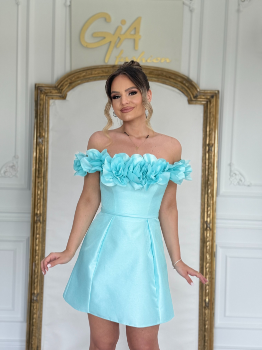 Rochie Sellasa Babyblue [3]