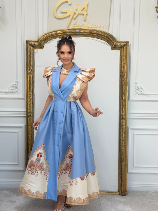 Rochie Serezy Blue [4]