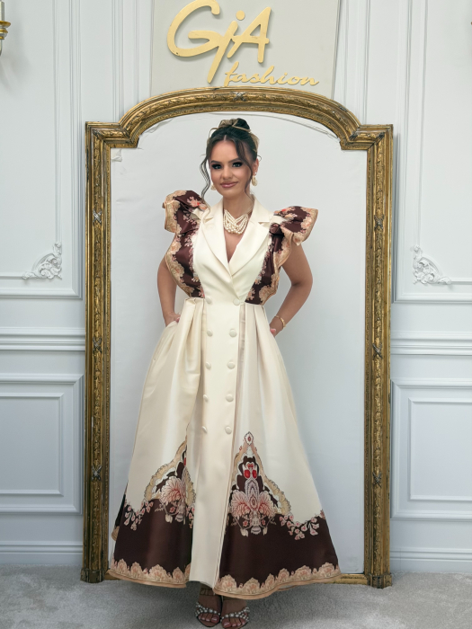 Rochie Serezy Crem [3]