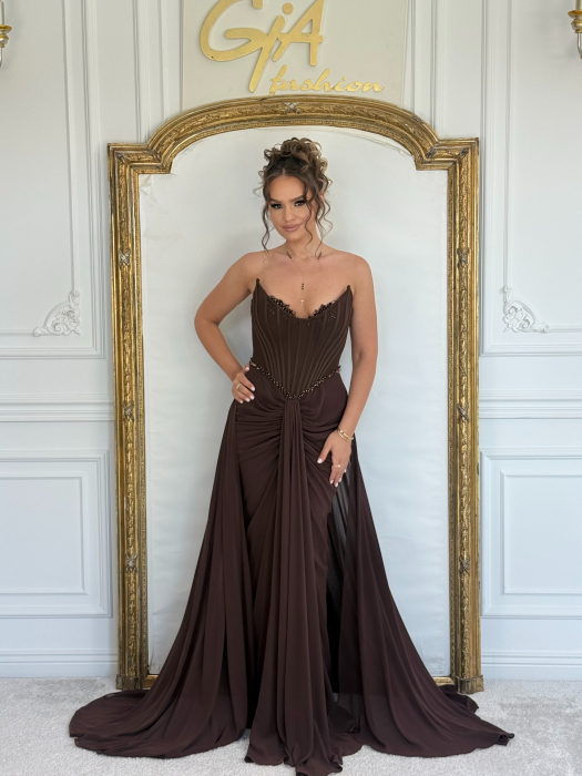 Rochie Serisa Brown [5]