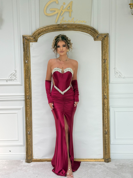 Rochie Sesella Bordo [3]