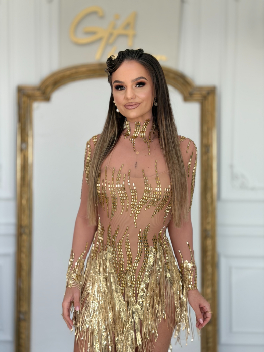 Rochie Sesillia Gold [4]