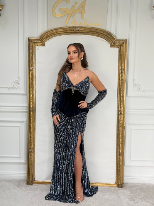 Rochie Sevallia Blue [5]