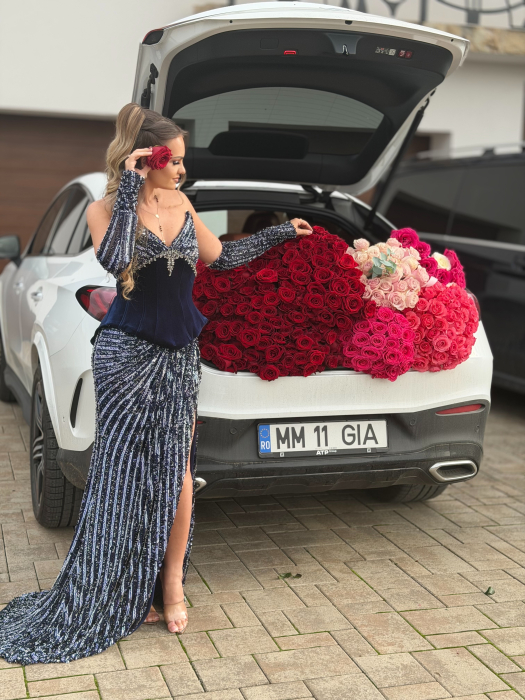 Rochie Sevallia Blue [6]