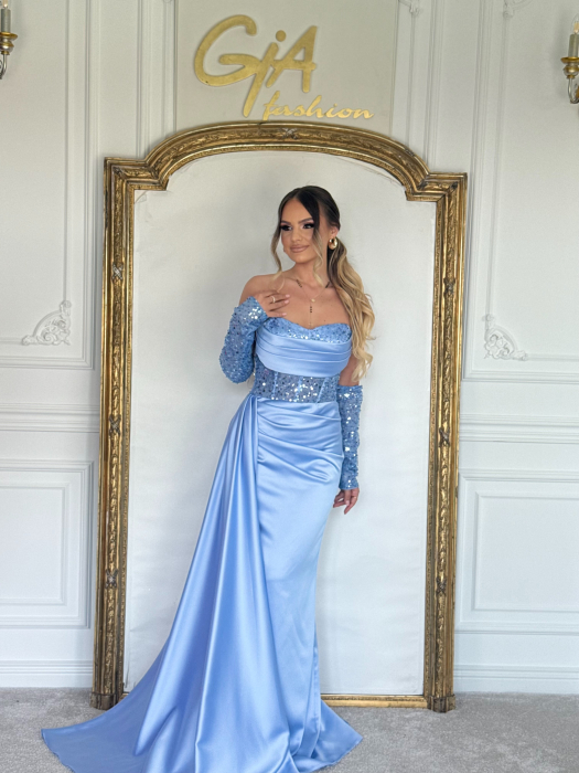 Rochie Shimmery Blue [1]