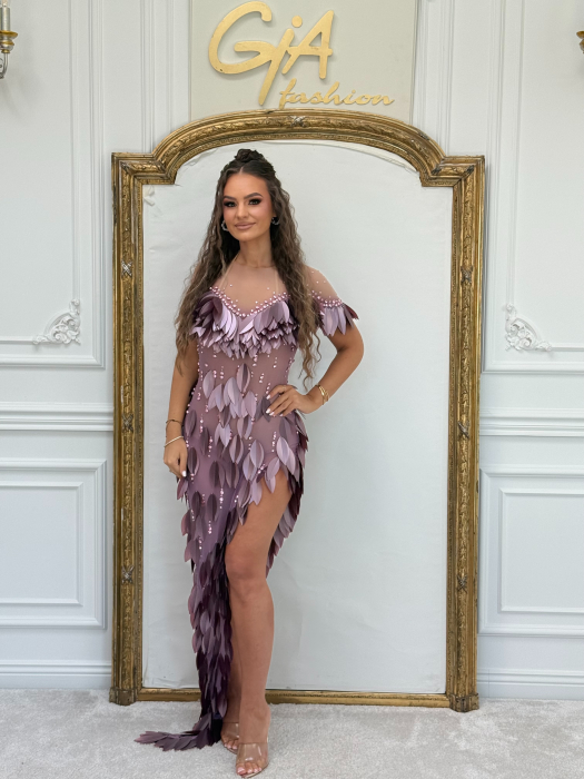 Rochie Sisellia Lila [4]
