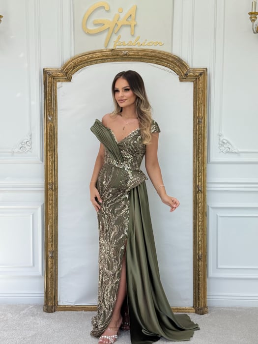 Rochie Sparkly green [1]