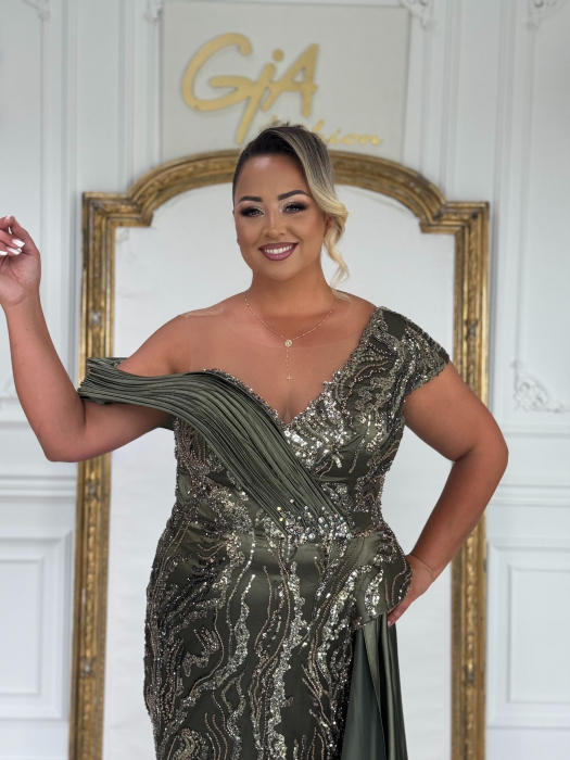 Rochie Sparkly green [9]