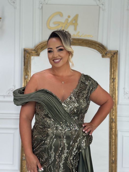 Rochie Sparkly green [11]