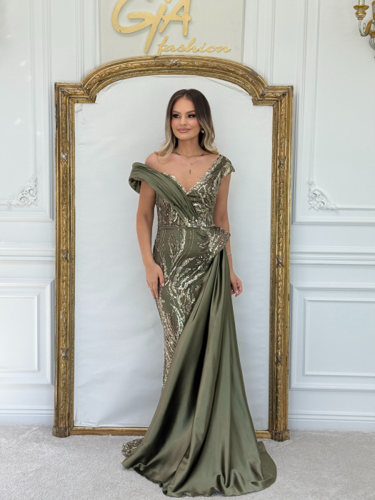 Rochie Sparkly green [3]
