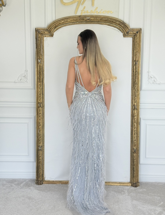 Rochie Special Sparklle Gray [5]