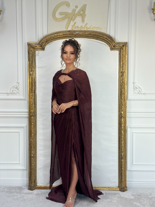 Rochie Tadellia Bordo [4]