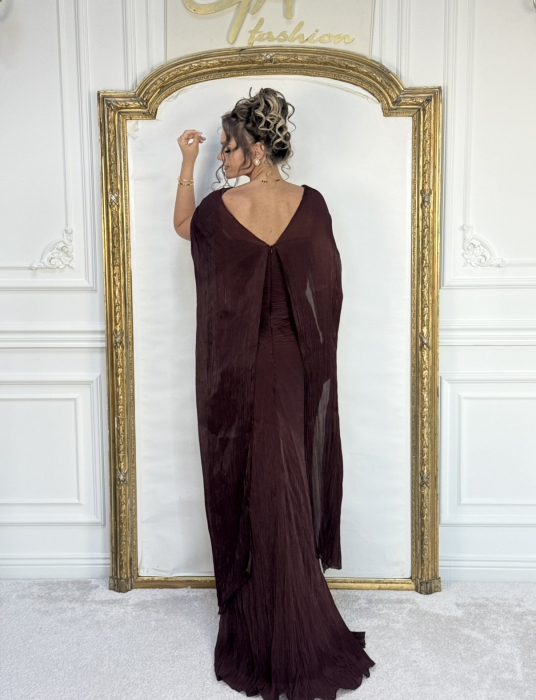 Rochie Tadellia Bordo [8]