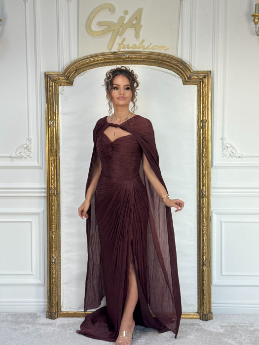 Rochie Tadellia Bordo [5]