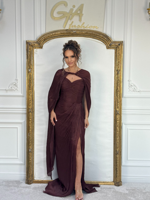 Rochie Tadellia Bordo [7]