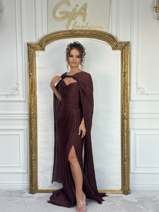 Rochie Tadellia Bordo [6]
