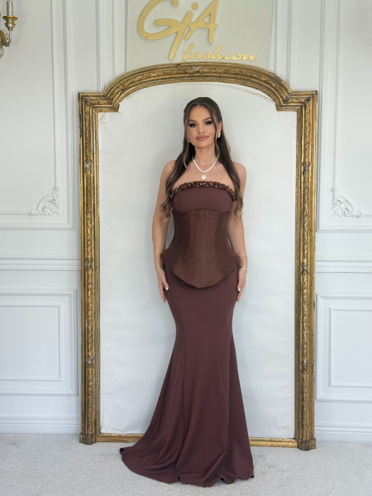 Rochie Tallea Brown [8]