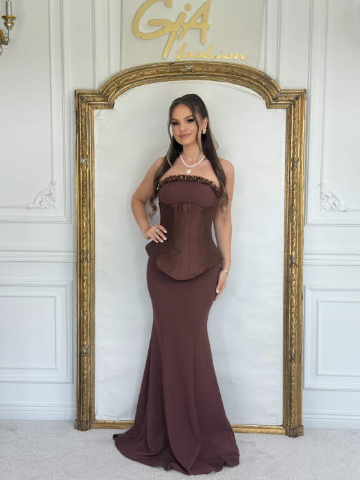 Rochie Tallea Brown [7]