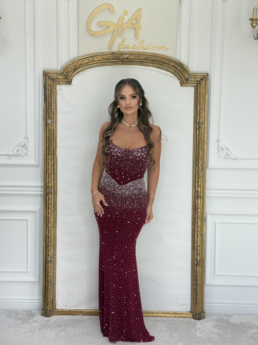 Rochie Tanissa Bordo [3]