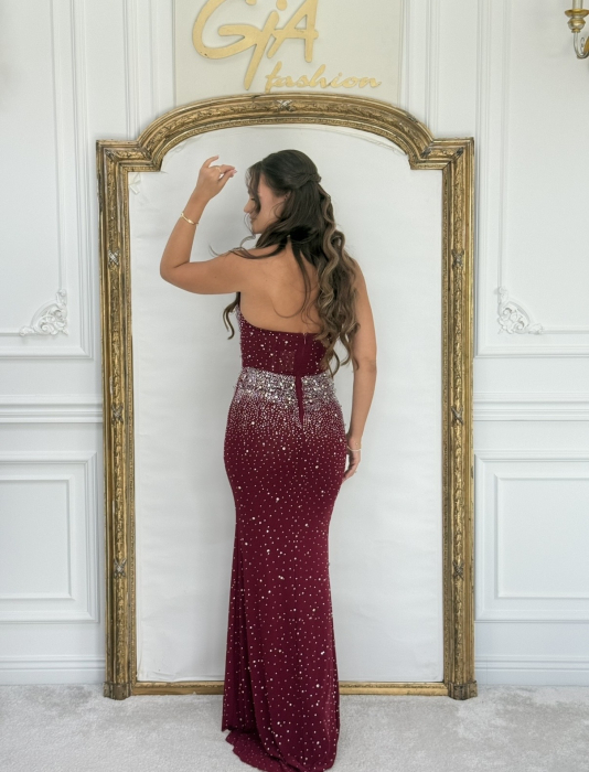 Rochie Tanissa Bordo [7]