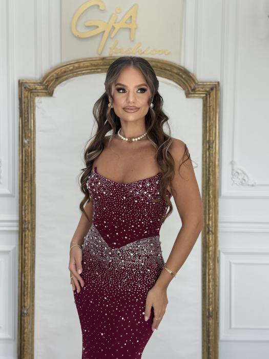 Rochie Tanissa Bordo [4]