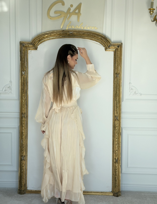 Rochie Tassa Beige [6]