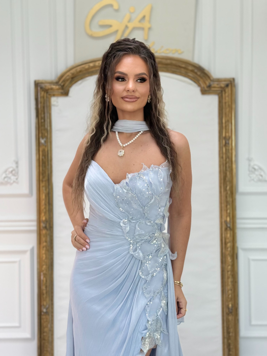 Rochie Tassi Blue [4]