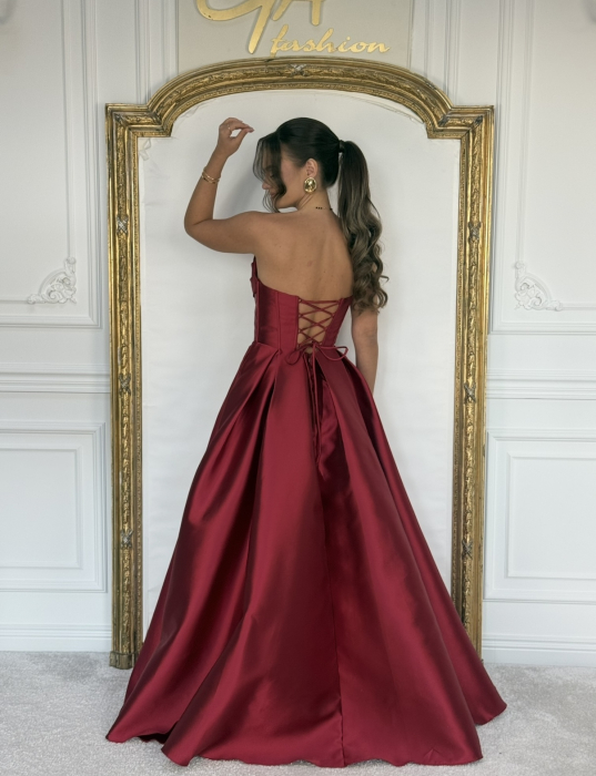 Rochie Tatenia Bordo [8]