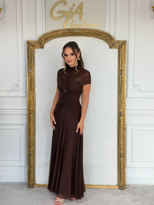 Rochie Tavellia Brown [3]