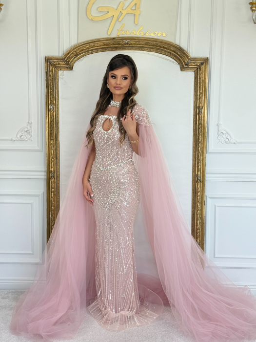 Rochie Teddea Pink [7]