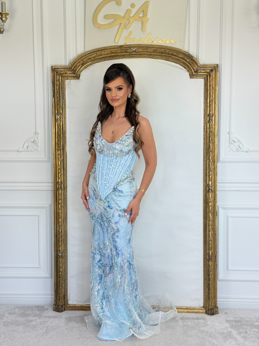 Rochie Tellany Babyblue [4]